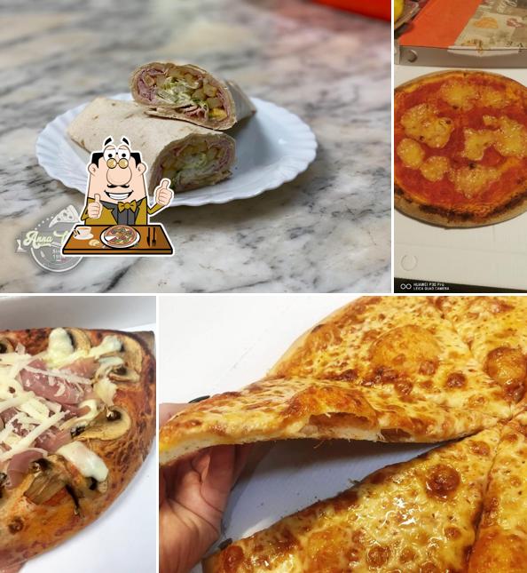 A Pizzeria-Rosticceria "Da Annamaria", puoi goderti una bella pizza