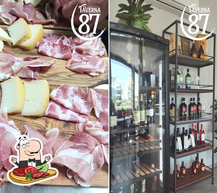 Scegli i piatti di carne a Taverna87