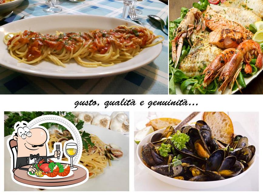 Ordina la cucina di mare a Trattoria Pes