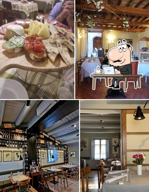Gli interni di aldìVino Ristorante