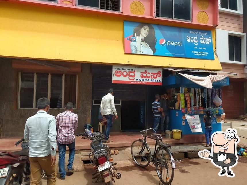 Here's a photo of Andhra Mess