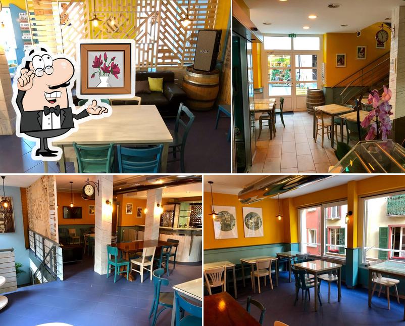 Dai un'occhiata agli interni di Bistrot Bianconiglio