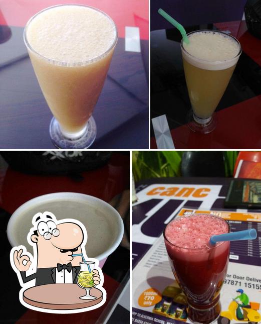 Get a drink from the menu