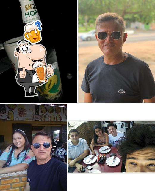 Você pode tomar um copo de cerveja leve ou escura