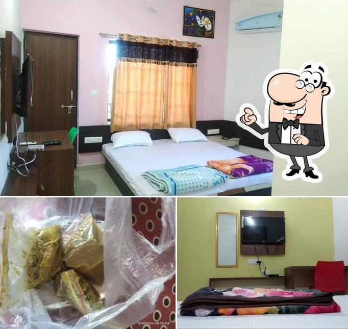 Among various things one can find interior and food at Hari Om Veg Hotel