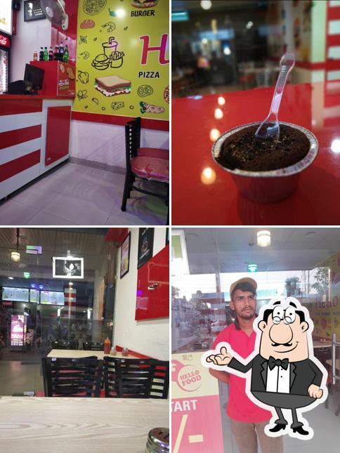 The interior of Hello Food Nabha