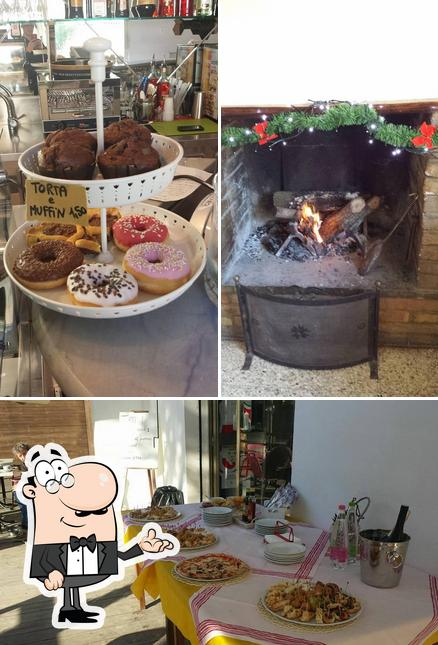 La immagine di interni e dolce da L'incontro Risto Bar