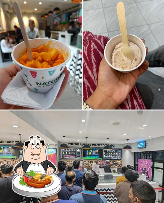 Food at Naturals Ice Cream
