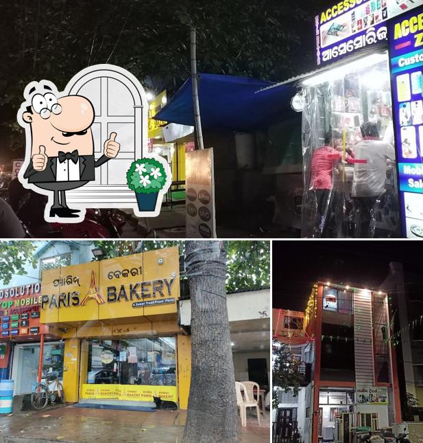 The exterior of Paris Bakery, Saheed Nagar