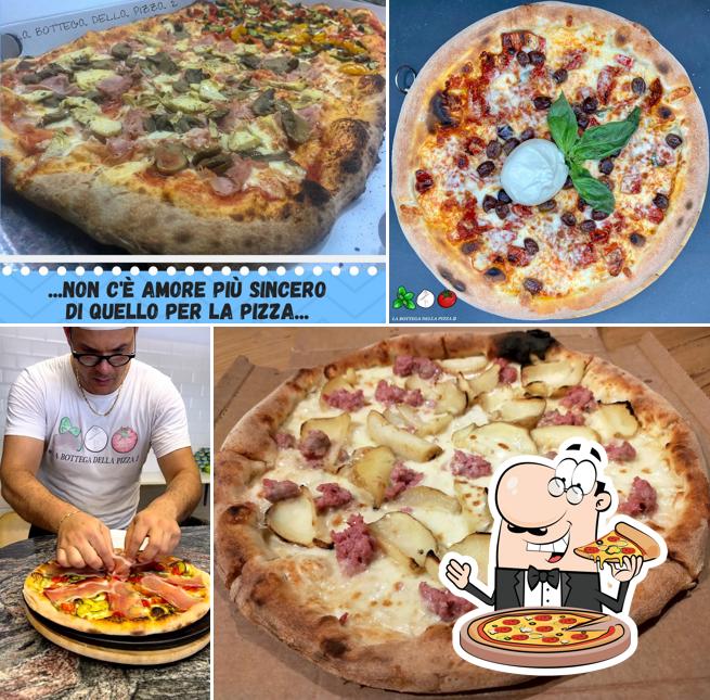 A Pizzeria La Bottega Della Pizza 2, puoi prenderti una bella pizza