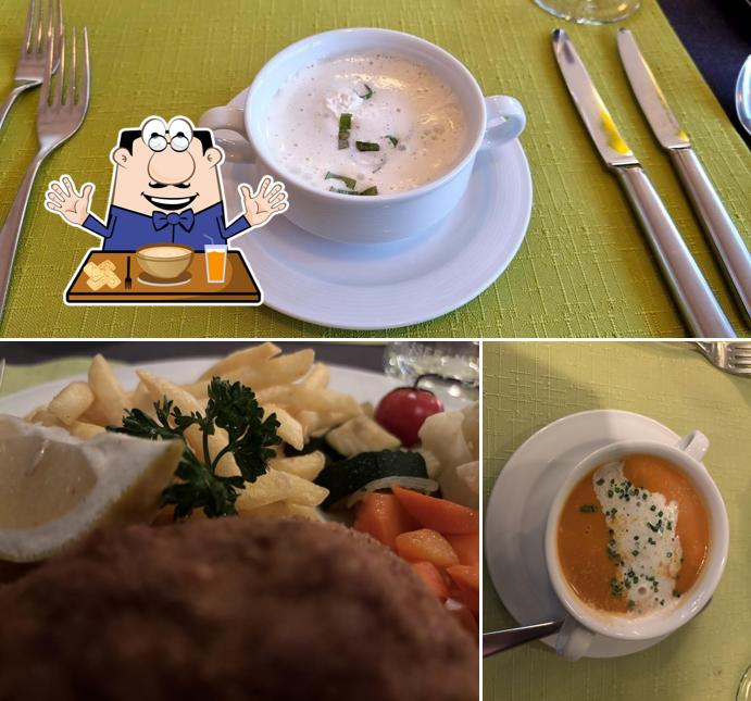 Zuppa di vongole al Restaurant Tannenboden