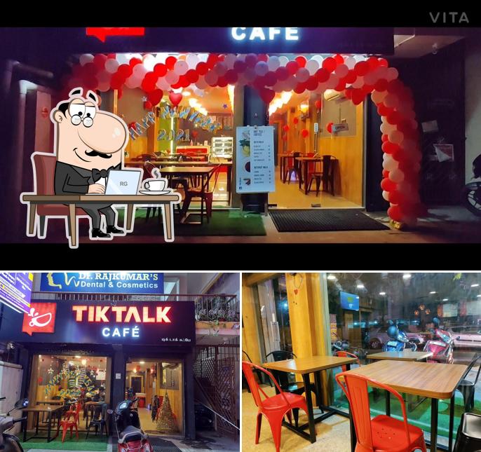 Check out how TikTalk Cafe looks inside