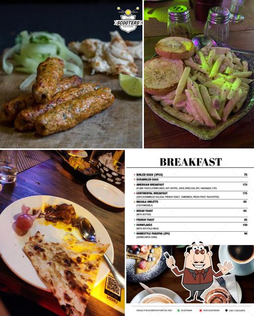 Food at Scooters