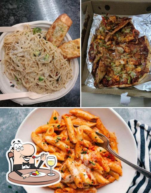 Food at The Cheese Cafe