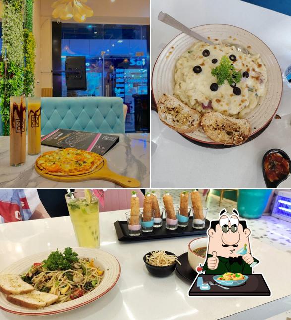Food at ZOCA Cafe