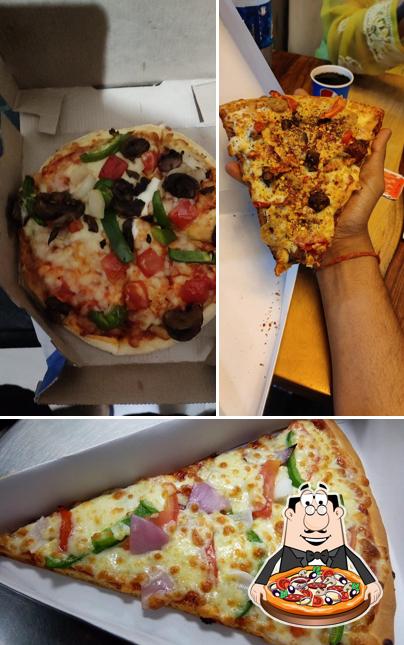 Try out pizza at LA PINO'Z PIZZA