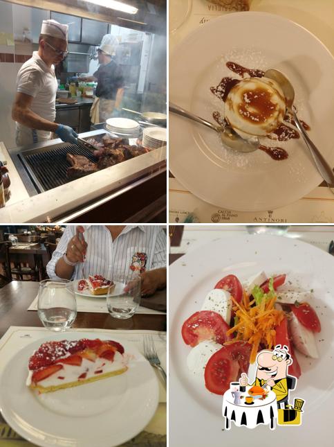 Cibo al Ristorante Alla Griglia