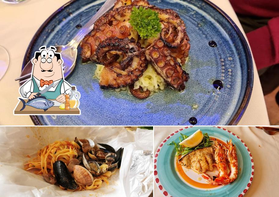 Salmone grigliato al Antichi Sapori