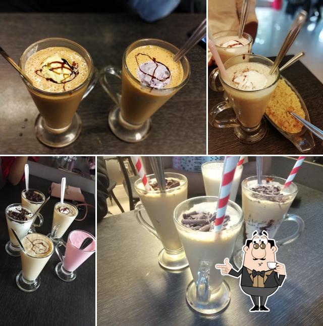 Cafe Cream offers a variety of beverages