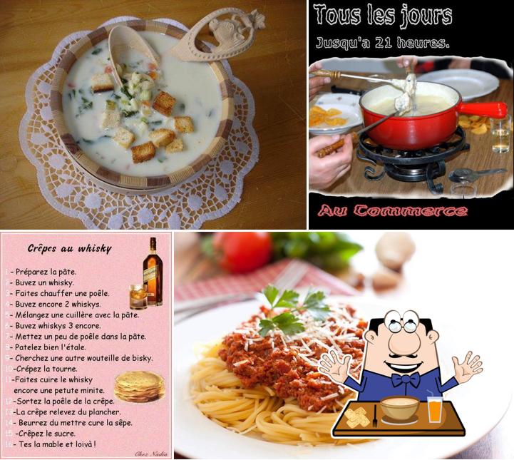 Zuppa di vongole al Le Commerce