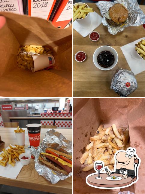 Cibo al Five Guys Corso Buenos Aires