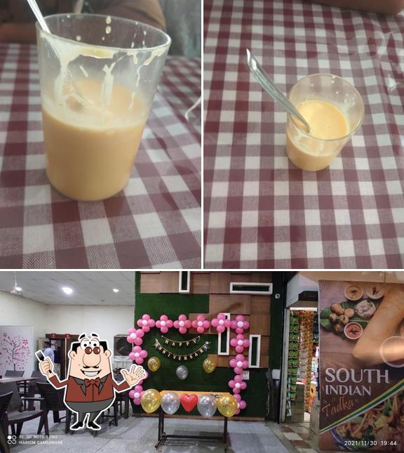This is the photo depicting food and interior at Hotel Shrinath
