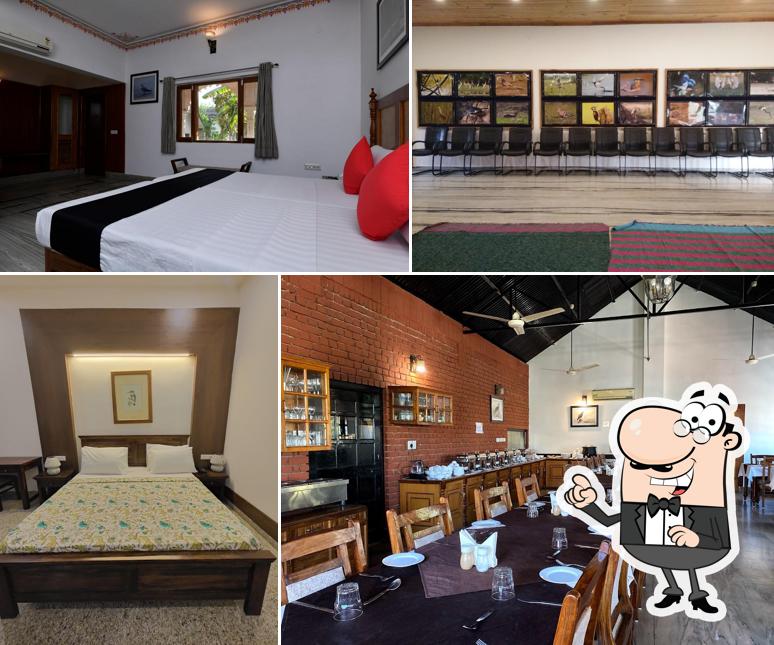 The interior of Hotel Sunbird