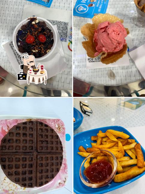 Food at Ice Cream Lab