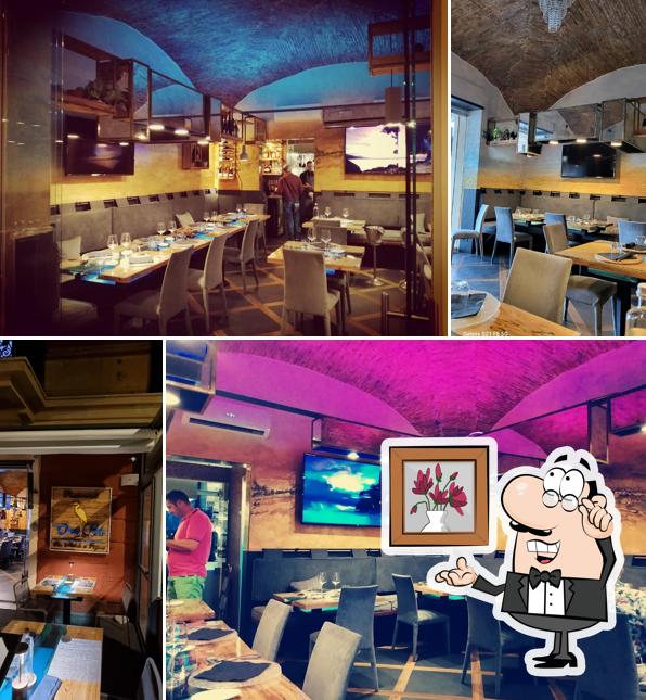 Gli interni di Ora Blu