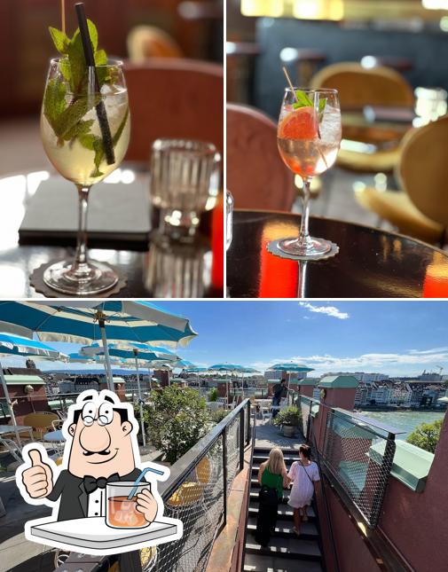 Amber Bar si caratterizza per la bevanda e cibo