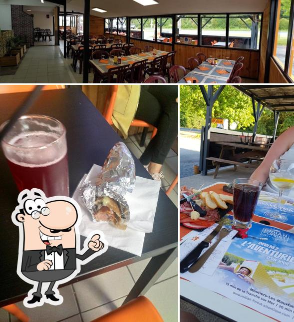 Estas son las fotos donde puedes ver interior y comedor en Bar-Restaurant L'ÉTAPE D160