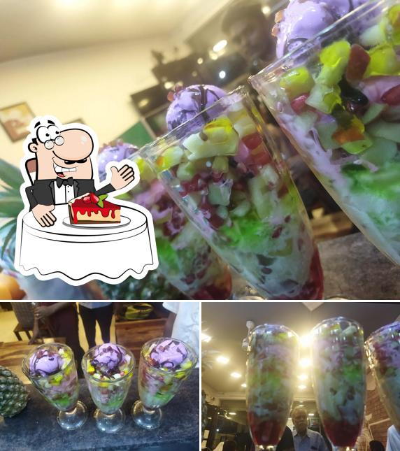 Berlin Cafe provides a variety of sweet dishes