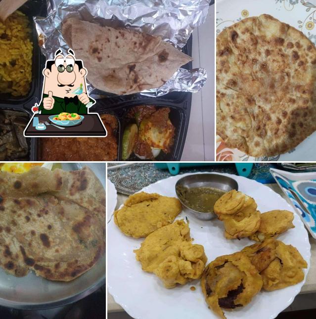 Meals at Bhoomi Paratha and Shakes