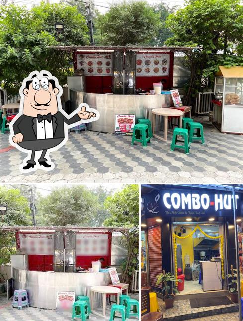 The interior of Combo Hut