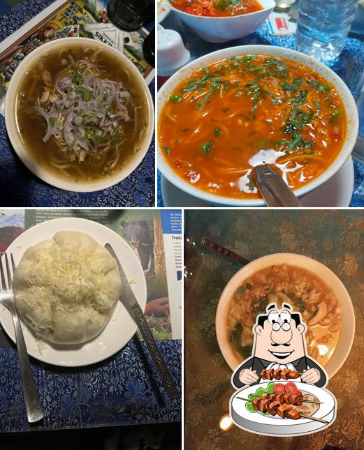 Chicken soup at Hotel Kabur Pelling