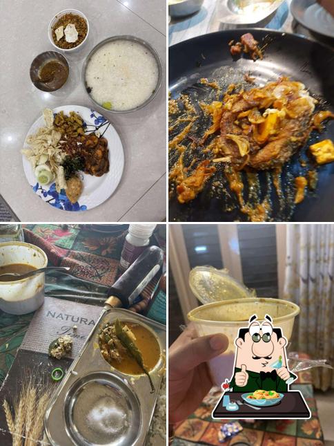 Food at Odishan Oasis