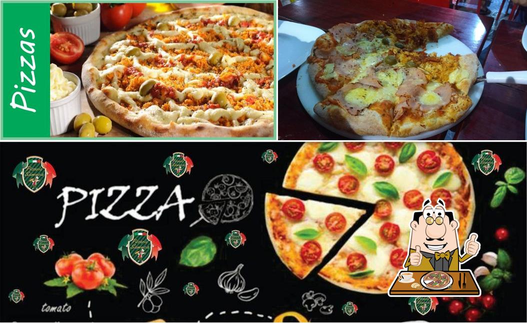 Peça diferentes estilos de pizza