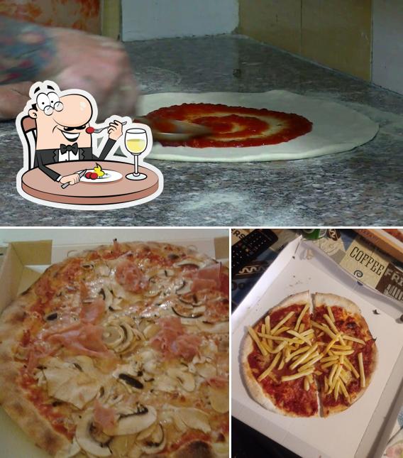 Cibo al Pizzeria su Connottu