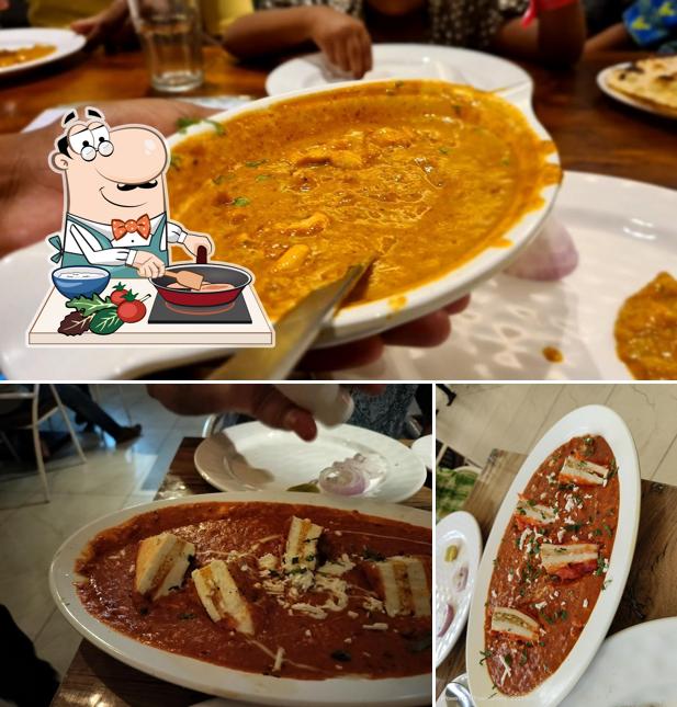 Chicken curry at TAKSH Veg