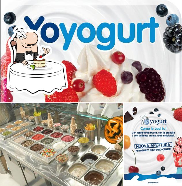 Yoyogurt Antegnate Shopping Center propone un'ampia selezione di dessert