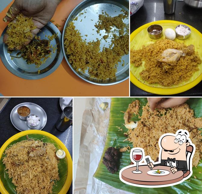 Food at Salem RR Biryani
