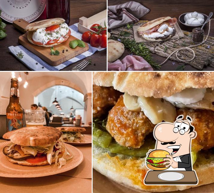 Concediti un bell'hamburger a TAULA