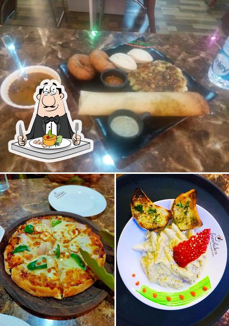 Food at Brewbakes Cafe
