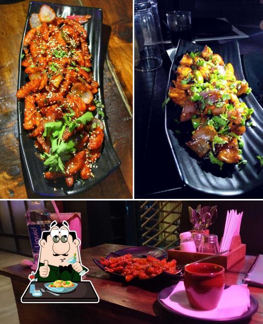 Food at Dejavu Cafe and kitchen