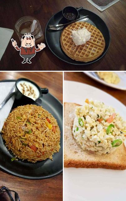 Fried rice at The Indian Kaffe Express