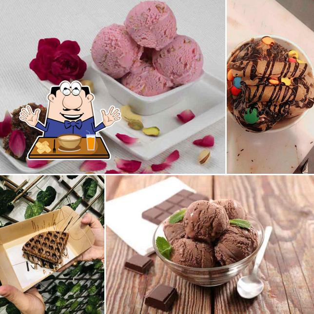Food at Dessert Bar