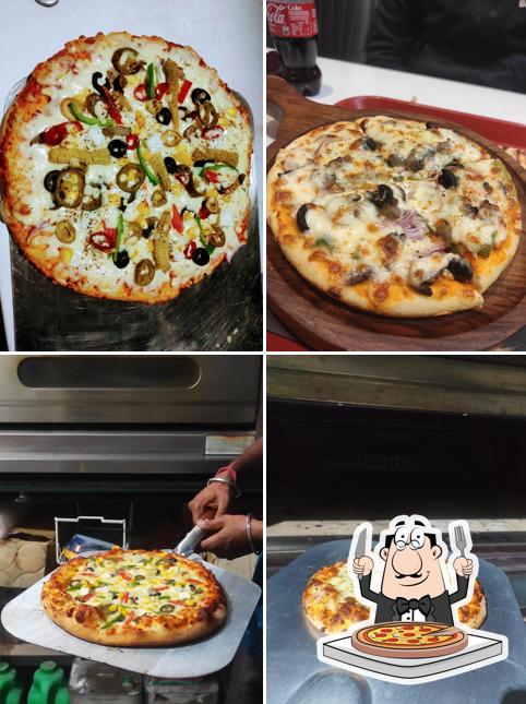 Pick pizza at Grill Bites