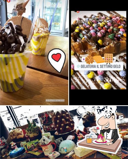 I dessert costituiscono una parte importante del pasto
