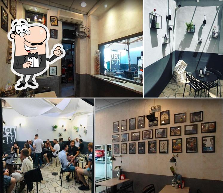 Gli interni di Kraken Bar