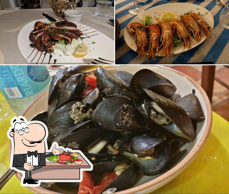 Prova tra i molti pasti di mare offerti a La Tana del Polpo